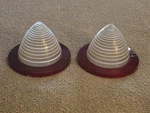 1961 Pair Impala Bel Biscayne Brookwood Rear Back Up Reverse Light Lamp Lens. Fixed Price $40.00.