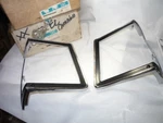 1972 Camino Nos Park Lamp Bezels Pair. Fixed Price $119.99.