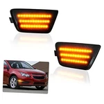 Led Side Marker Light Assembly, Front Bumper Park Signal Smoke Lens Amber. Fixed Price $37.32.