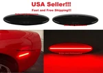 Smoked Lens Rear Red Led Side Marker Lights For Chevy C5 Corvette 1997 - 2004. Fixed Price $34.98.