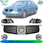 Front Grille Assembly & Headlight Kit For 2000-2004 Nissan Sentra. Fixed Price $304.46.