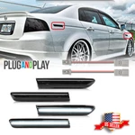 4X White Led Smoke Front Rear Side Marker Light For 07-08 Acura Tl *type Only*. Fixed Price $44.99.