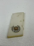 Cadillac Courtesy Light Lens W/ Crest Wreath Emblem Rear Roof Pillar Short Type. Fixed Price $19.99.