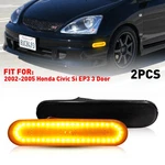 Auxito Amber Front Corner Side Marker Lights For Honda 2002-05 Civic EP3 3DR. Fixed Price $24.69.