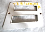 1973-77 Camino Gm Rh Side Marker Red Lens Trim Bezel 3996970 Oem Original. Fixed Price $30.00.