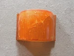 Vintage Yellow Light Cover Lens SAE-PC-70 PM-124-15. Fixed Price $11.99.
