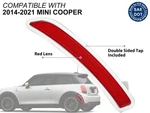 Rear Red Lens Side Marker Lamp For 2014-2021 Mini Cooper Driver 63217297547. Fixed Price $31.40.