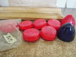 Truck Trailer Rear Marker Light Red And Purple From Beehive 0517312V Lot 8. Fixed Price $10.99.