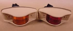 (set) M998 Fmtv Cast Aluminum Led Side Marker Light 12/24V Tan Red & Amber Usa. Fixed Price $109.95.