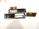 2-CHEVROLET Side Marker Emblems W/lights 327-P-3935907 & 908 Left Right. Fixed Price $44.99.