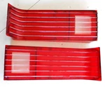 1969 Amc Ambassador Pair Of Tail Light Lenses. Lh, Rh. Hl.. Fixed Price $39.99.
