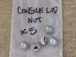 1966 67 68 69 70 Plymouth Dodge Nos Mopar Console Lid Hinge Acorn Nut Set Of 5. Fixed Price $12.95.