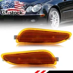 2X Amber Lens Front Bumper Side Marker Lights For 2003-2009 W209 Mercedes Clk. Fixed Price $17.99.