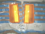 Nos Pontiac Parisienne 1983 - 1986 Gm Head Light Bezel Corner Lamp Set + Nut Kit. Fixed Price $50.00.