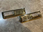 1968-69 Impala Chevelle Nova Front Fender Side Marker Light Bezel Emblem 327. Fixed Price $32.99.