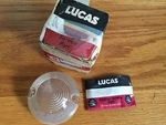 New Nos Lucas 760 Clear Signal Light Land Rover Mini Mg Rh 551429. Fixed Price $45.00.
