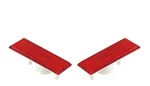 81-88 Cutlass 442 Rear Quarter Panel Side Marker Light Lens Red Pair Lh Rh. Fixed Price $37.00.