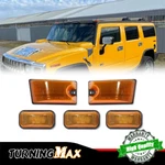 For 03-09 Hummer H2 Amber Front Roof Top Cab Running Parking Light Lamp Housings. Fixed Price $19.99.