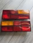 Nos Hella Oem! 1976-1984 Volkswagen Vw Rabbit Golf Tail Light Pair Euro Complete. Fixed Price $361.00.