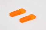 Jaguar XJ6, Mg Genuine Lucas Front Side Marker Lens Pair Amber 54579189,54579190. Fixed Price $65.95.