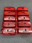 Lot Of 10X Weldon 5002-0000-10 Clearance Light Lens Red Cover School Bus Part. Fixed Price $41.46.