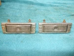 Pair Of 1947-1953 ? Chevrolet Clear Park Lens #5936802& Housings. Fixed Price $18.50.