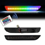 Mustang 10-14 Front/rear Rgb Dynamic Led Side Markers W/ Remote. Fixed Price $89.99.