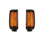Corner Signal Lights Pair Set For 87-96 Mitsubishi /92-93 Dodge Ram 50 (black). Fixed Price $40.00.
