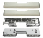 Restoparts Fawn Front Armrest Base And Pad Kit 1965-1967 Oldsmobile CUTLASS/442. Fixed Price $189.98.