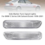 Pair White Len Led Side Marker Light Signal Blinker Lamp For Bmw 3-SERIES E46 Us. Fixed Price $15.78.