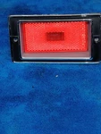 1971 Ford Mustang Torino Lh Rh Rear Marker Light Lens & Bezel D0OB-15A466-E. Fixed Price $44.99.