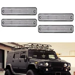 Clear Lens Amber/red Full Led Side Marker Light Kit For 2003-2009 Hummer H2. Fixed Price $50.09.