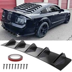 Ford Mustang S197 04-14 Rear Bumper Diffuser Lip 5 Fins Splitter. Fixed Price $42.99.