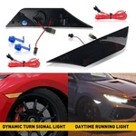 2X White Led Side Marker Turn Light Signal Lamp Smoked For 2016-2021 Honda Civic. Fixed Price $35.14.