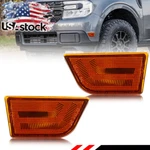 2X Amber Lens Front Corner Side Marker Signal Lights Ford Maverick 2022-2025. Fixed Price $34.99.