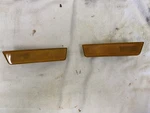 2008 SRT8 Dodge Challenger Orange Oem Bumper Reflectors Front Left & Right. Fixed Price $7.00.