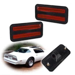 For Pontiac Firebird 1970-1981 Rear Red Side Marker Lights Lamps Housings Kit. Fixed Price $32.99.