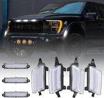 2X Front Rear Fender 3 Grille Lights 2021-2025 F150 Raptor, 4022. Fixed Price $105.28.