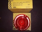 Pair Of Dietz #51004 (5954191) 1963 Chevrolet Belair & Biscayne Tail Light Lens. Fixed Price $35.00.
