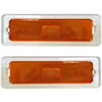 1970 71 72 73 74 Nova Front Side Marker Lens Lamp Light Assembly Pair M1649C. Fixed Price $49.99.
