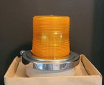 Flashing Amber Light/edwards Adaptabeacon 50A-N5-40WH Visual Signaling Appliance. Fixed Price $50.00.