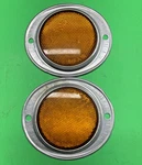 Nos Grote 4023 Amber Side Marker Reflectors Lot Of Free Shipping. Fixed Price $20.00.
