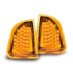 Pair Amber Led Turn Signal Lights For Kw Kenworth K300 T300 T330 T600 1986-2008. Fixed Price $28.27.