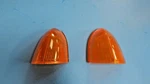 New Pair Lucas Upper Amber Tail Lamp Lens Mgb 1963-69 Euro Spec. Fixed Price $34.95.