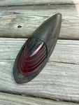 Vintage Arrow 39 Red Glass Lens Clearance Marker Light And Assembly. Fixed Price $39.95.