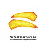 Wifi Sequencer Led Rear Bumper Reflectors For Acura Ilx, 19 20 21 22. Fixed Price $299.99.