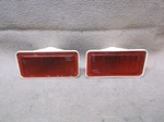 1969 Mercury Cougar Cyclone Ford Mustang Galaxie Pair Rear Side Marker Lights. Fixed Price $20.00.
