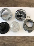 Porsche 356 Rt Front Turn Signal Assembly Swf K13306 Clear Lens Indicator. Fixed Price $225.00.