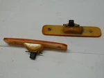 Pair Of Triumph TR7, TR8 Lucas Amber Side Marker Lamp Lens - Oem!. Fixed Price $50.00.