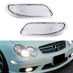 Clear Lens Front Side Marker Lamps Housings For 2001-2007 Mercedes W203 C-class. Fixed Price $27.09.